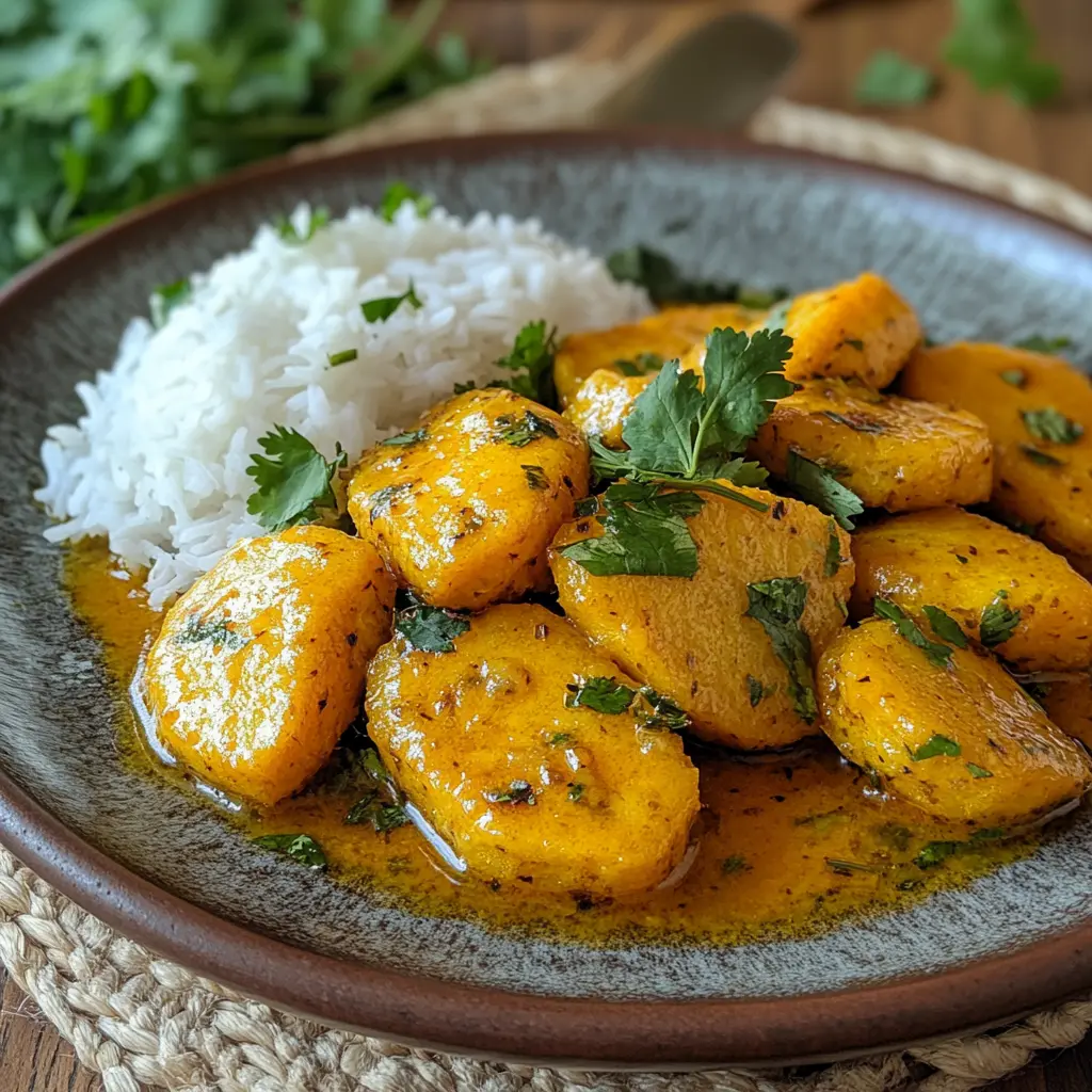 Serving Brazilian Mounjaro with Rice and Garnish