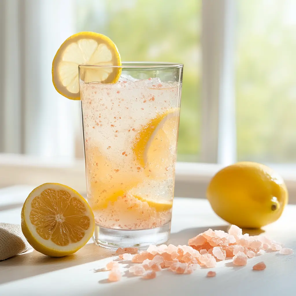 Pink salt drink recipe for weight loss