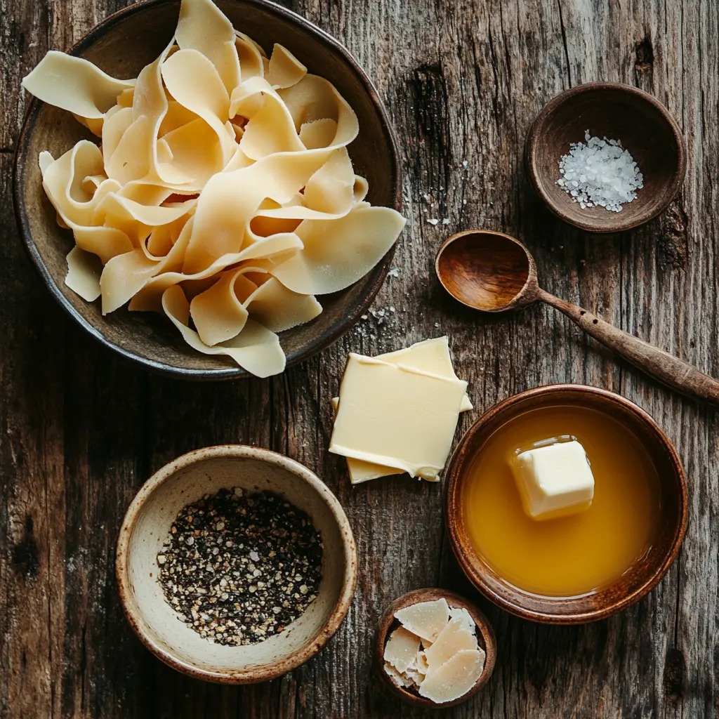 Ingredients for cafeteria noodles recipe