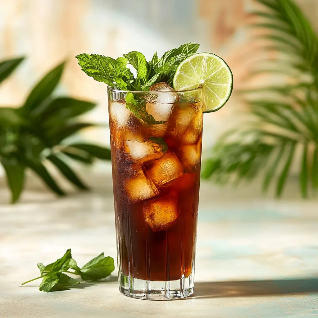 Serving Natural Mounjaro Drink in a Tall Glass