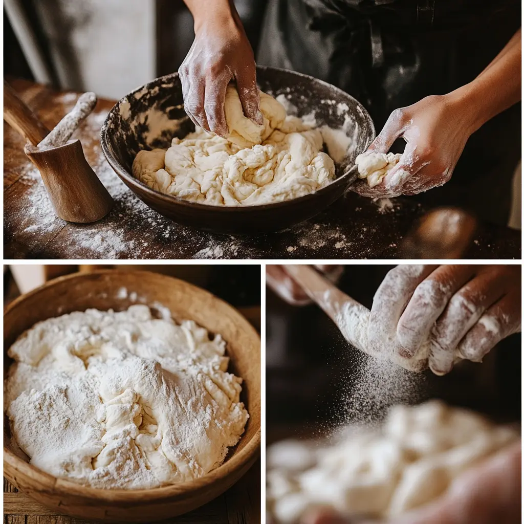 Step-by-Step Process of Making Brazilian Mounjaro Bread