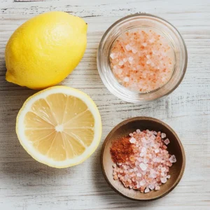 today show Pink Salt, lemon, cayenne pepper, and water – Ingredients for weight loss drink