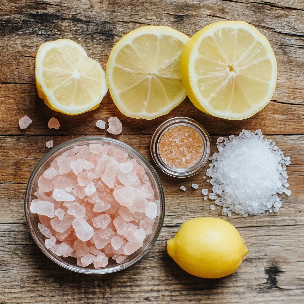 Ingredients for Pink Salt Diet Recipe