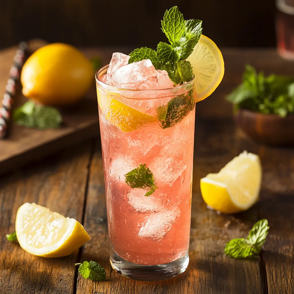Serving the Pink Salt Trick Recipe for hydration