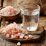 Final recipe card for Pink Salt Trick, featuring simple steps for weight loss with Himalayan pink salt.