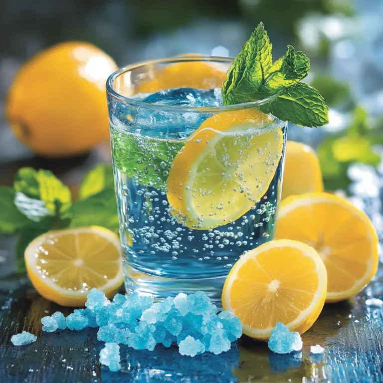 Blue Salt Hydration Drink – Boost Energy and Electrolytes