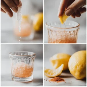 Step-by-step process of making today show Pink slat Himalayan Drink for Weight Loss