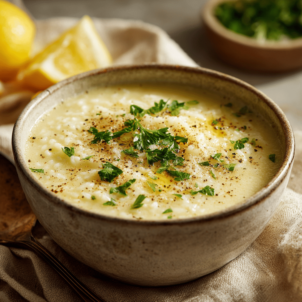 Greek Lemon Rice Soup Recipe: A Healthy, Zesty Twist on Traditional Soup