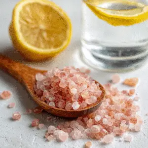 Oprah Pink Salt Trick, lemon, and water for Oprah’s detox trick