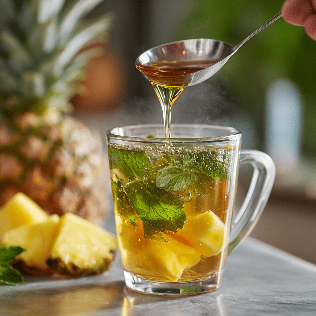 Step-by-step guide to making loaded tea
