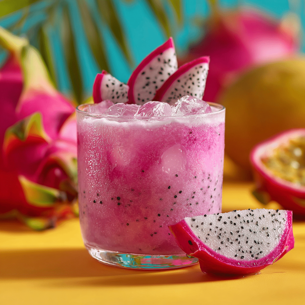 Starbucks Dragon Drink with coconut milk and dragon fruit, served over ice