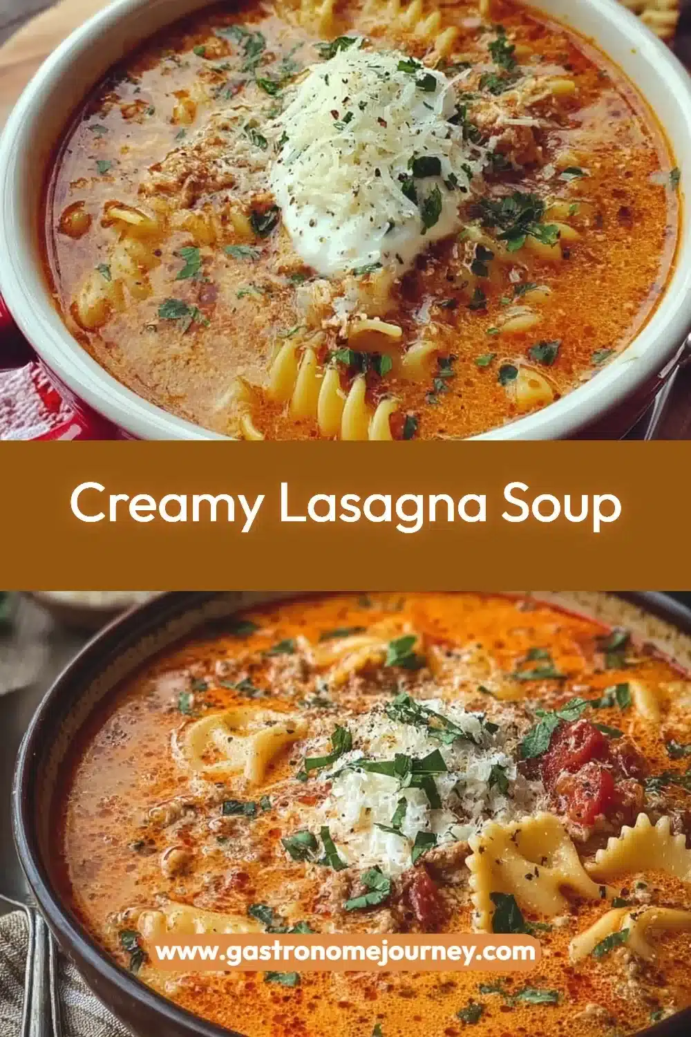 Creamy Lasagna Soup