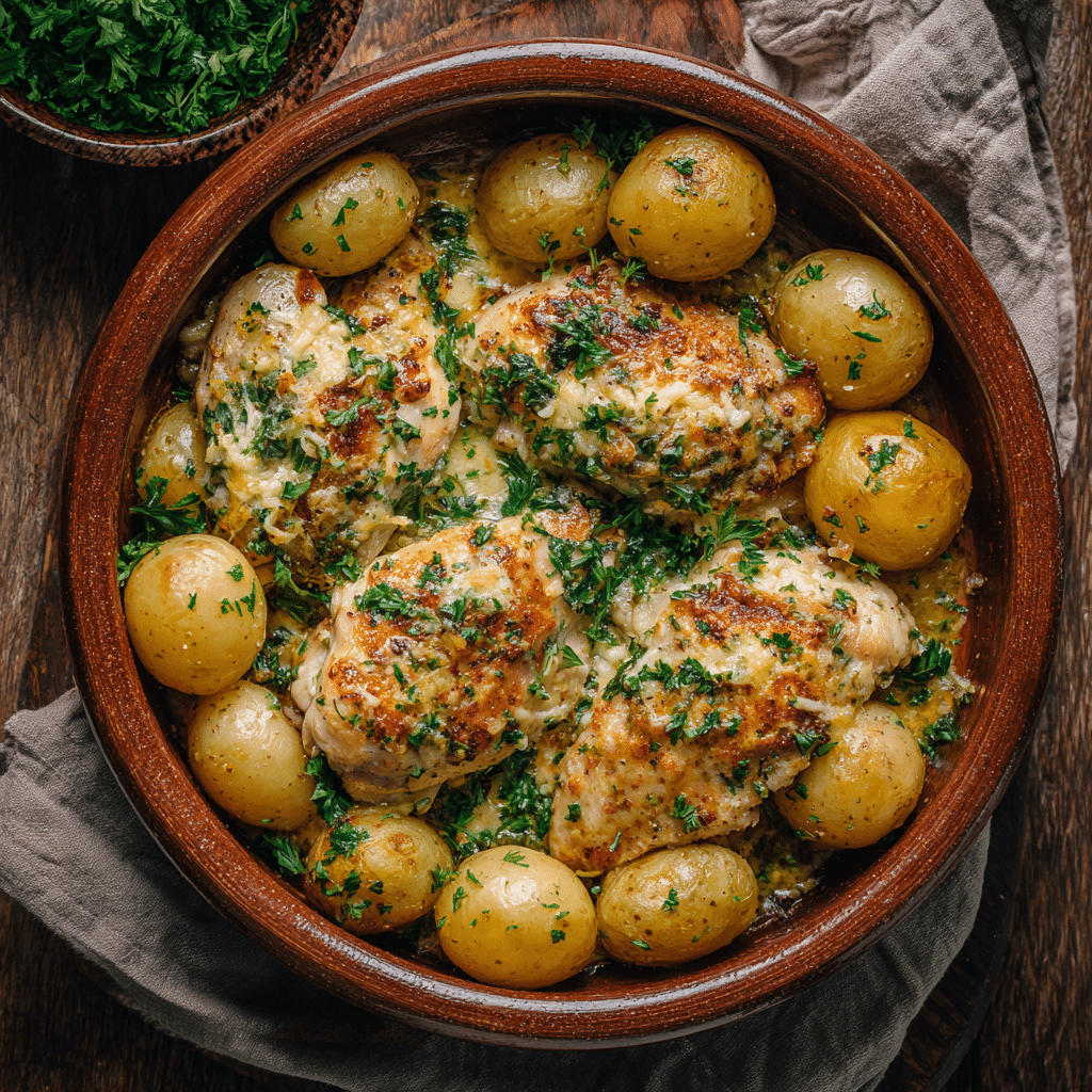 Irresistible Garlic Parmesan Crockpot Chicken in 6 Hours